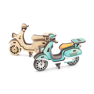 Making Mini Scooter 3D Three Dimensional Puzzle Korea 3d Puzzle