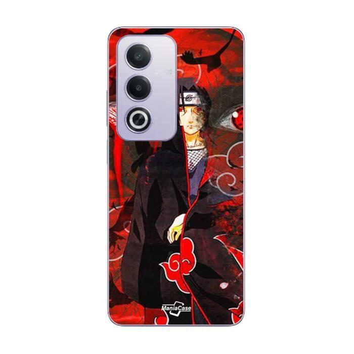 Phone Case - Maniacase - Oppo A80 - Red - Demon Slayer - Itachi Uchiha