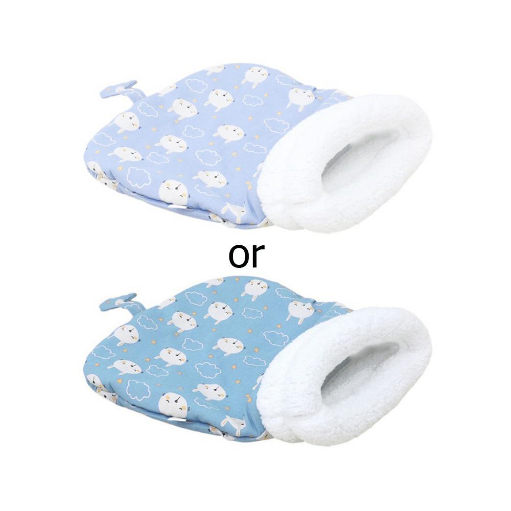Semi-closed Cat Sleeping Bag Thickened Cat Nest Kennel Cute Cat Cushion Autumn