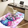 Office Rug Stitch, Cute theme 3D Printed Anti-Slip Rug-Machine Washable for Living Room