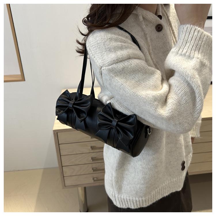 2024 Women's Niche High-End Bow Pillow Handheld & Crossbody Bag