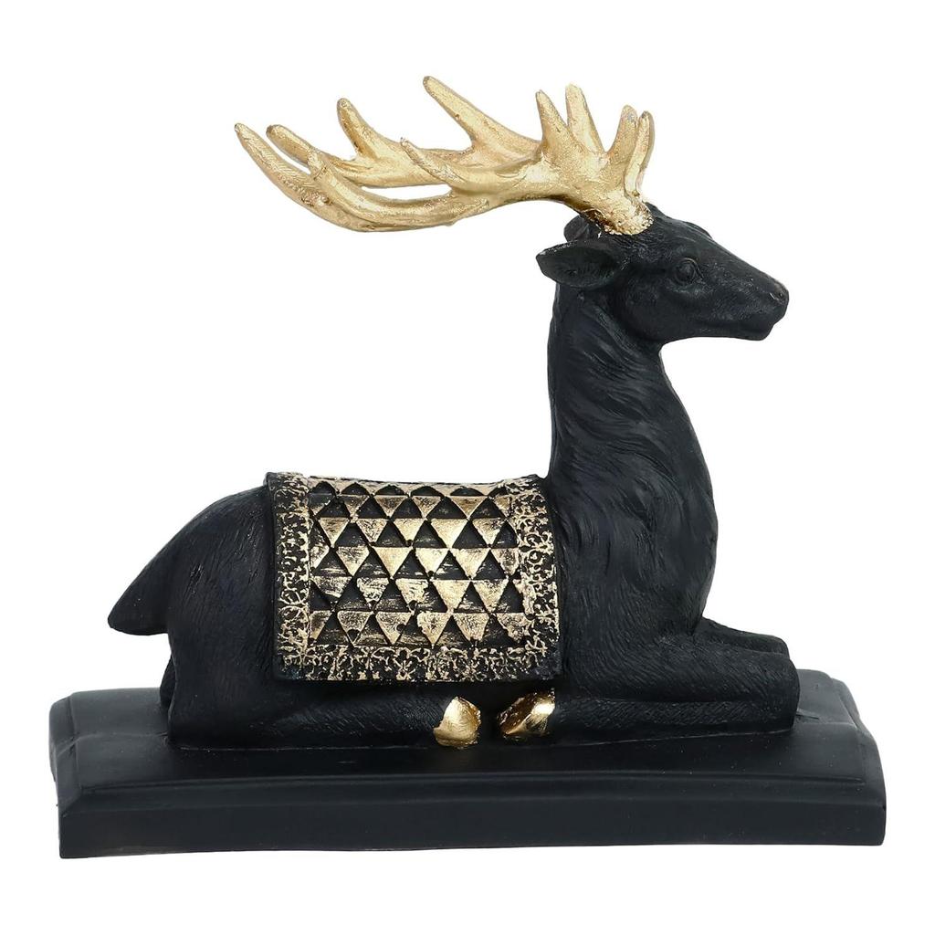 Anmutige Hirsch-Dekofigur für Ihr Wohnzimmer, Büro und Ihren Flur: Eine atemberaubende Mischung aus der Eleganz der Natur und ruhiger Gelassenheit