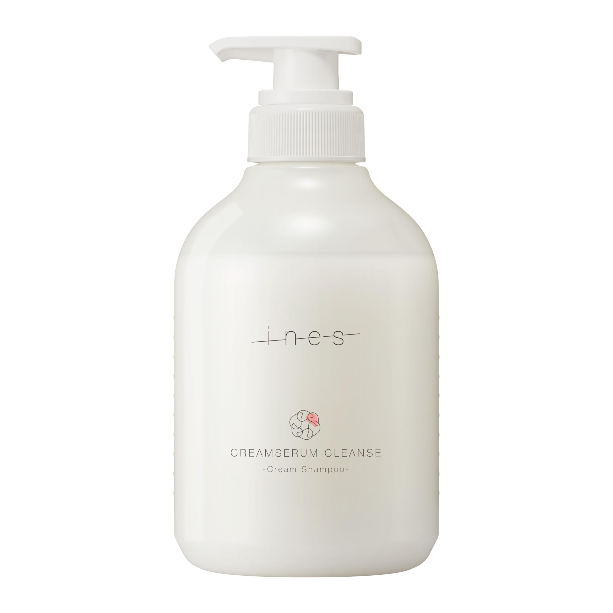 Ines Cream Serum Cleanse 480ml Cream Shampoo White Jasmine & Geranium Scent