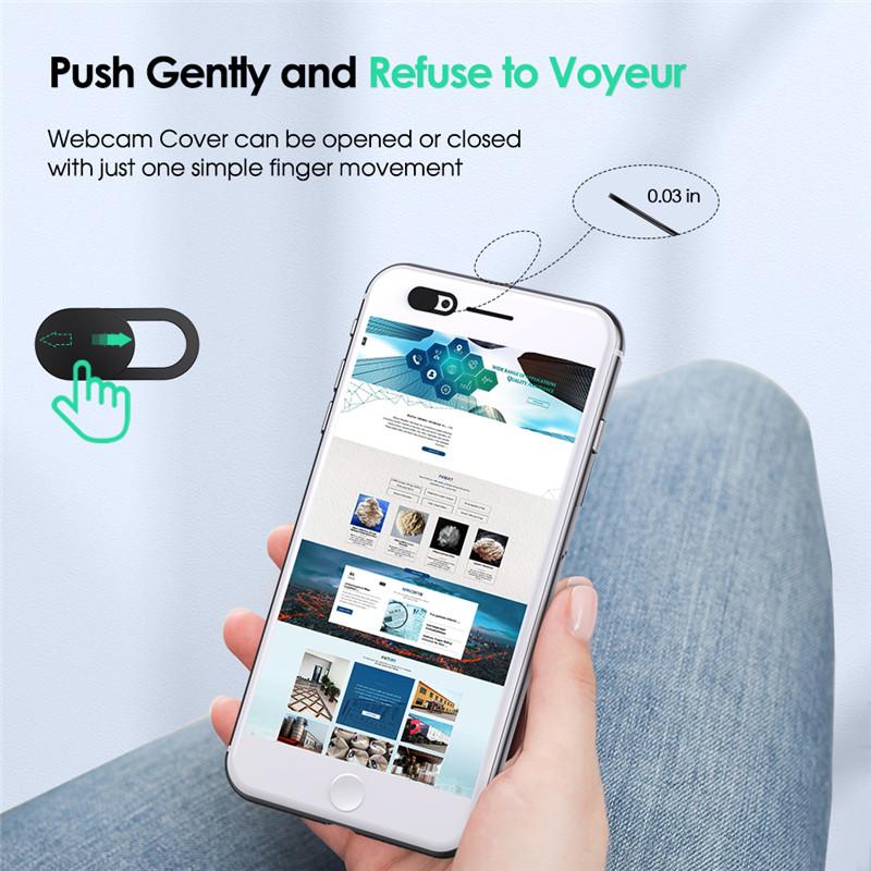 5PCS Webcam Cover Universal Phone Antispy Camera Cover For Web Laptop Tablet lenses Privacy Sticker