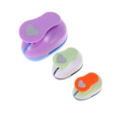 STOBOK DIY Flower Set of for and 5cm Cutout Book for Card Handmade Paper Art Tools for Toddlers and Elementary School Colors Unspecified Heart-Shaped