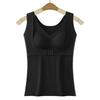 Slimming Thermal Shapewear Camisole Velvet Fleece Sleeveless Postpartum Body Shaper Crop Tops Tanks Belly Contracting