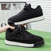Fashion Genuine Leather Men Casual Shoes Popular Trendy Trekking Sneakers Leisure Walking Shoes Outdoor Man Skateboard Footwear Trainers