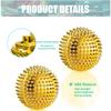 1 Pair Yoga Fitness Ball Durable Spiky Massage Ball Trigger Point Sport Fitness Hand Foot Pain Relief Magnetic Therapy Massager