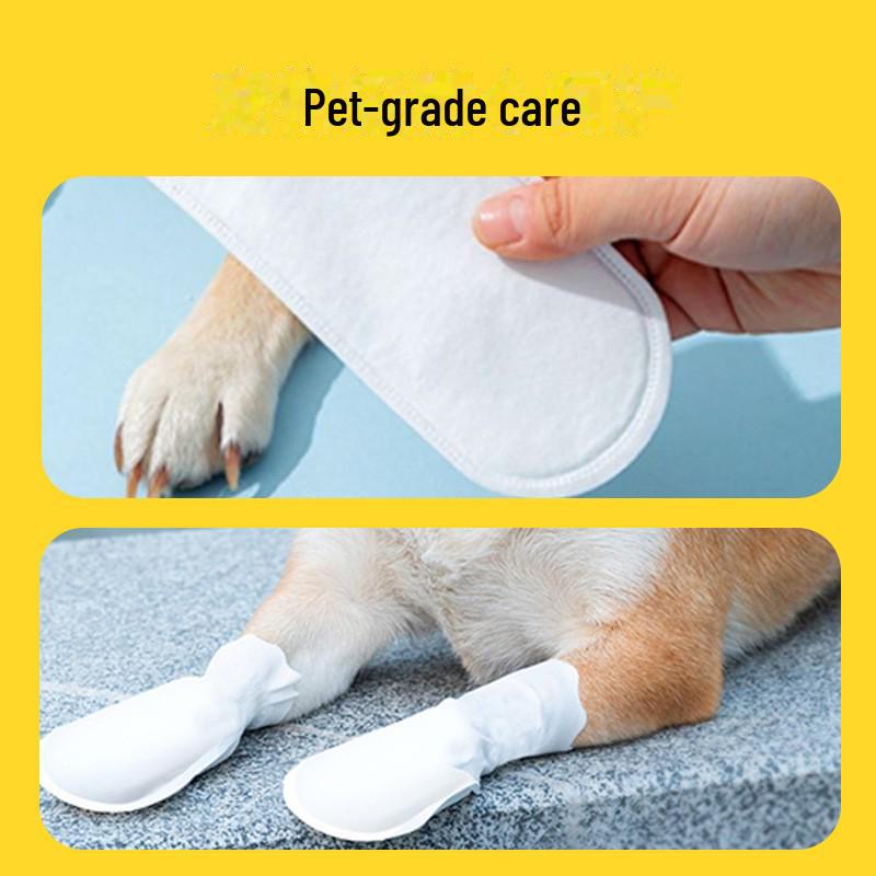 Wasserdichte Einweg-Schuhüberzüge für Hunde – Schmutzabweisende Welpensocken zum Spazierengehen