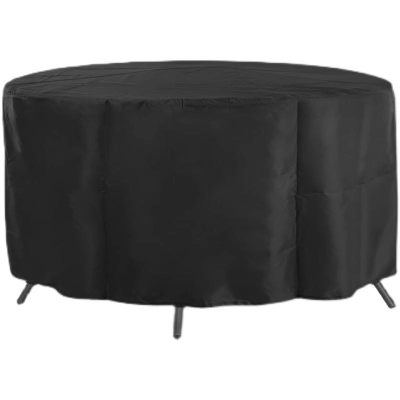 

Outdoor Circular Dust Cover Furniture Cover Sofa Chair Table Cover Rain Snow Dust Covers Waterproof Cover Silver and Black Cover 20 cm x 20 cm чёрный