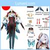 Genshin Impact Shenhe Cosplay Costume Set High Quality Full Size Women's Bodysuit For Role Play Fun