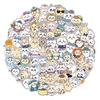 100 sztuk Kawaii Jiikawa Kreskówkowe Naklejki Dekoracyjne Biurko Laptop Scrapbooking Bagaż Artykuły Papiernicze Urocza Naklejka Graffiti Dla Dzieci Prezent