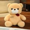 Rose Sitting Teddy Bear Plush Toy Cartoon Stuffed Animal Doll Decoration Gift