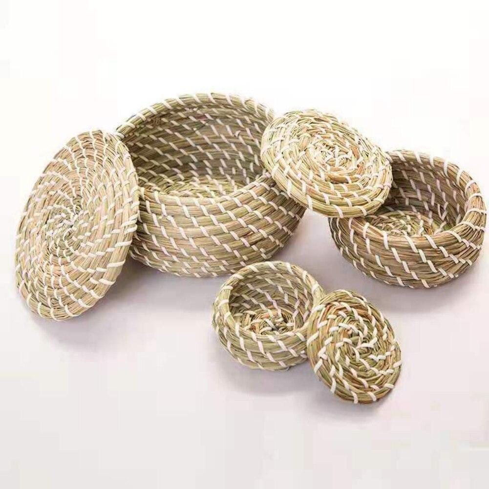 Woven Storage Basket  Used In Nurseries Salons Hotels Box Desktop Storage Basket