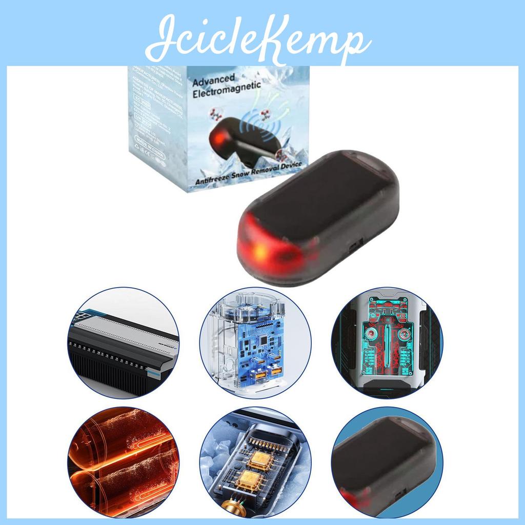 Resistance Frost Portable Ice Melting Deicer Winter Car Window Glass Windshield Antifreeze Molecular Snow Remover Device