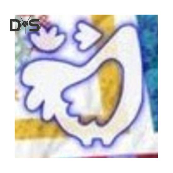 

Шаблоны для лоскутного шитья в виде курицы, шаблоны для шитья из акрила в форме курицы, аксессуары для лоскутного шитья в виде курицы для любителей рукоделия, подарок C