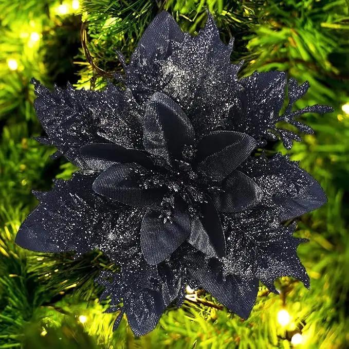 

Christmas Decoration Flower Red Simulation Flower Christmas Wreath Accessories Holiday Home Decoration Christmas Tree Accessorie