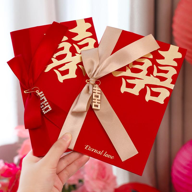 High-End Handwritten Wedding Vow Cards Set: Bride & Groom Vow Book