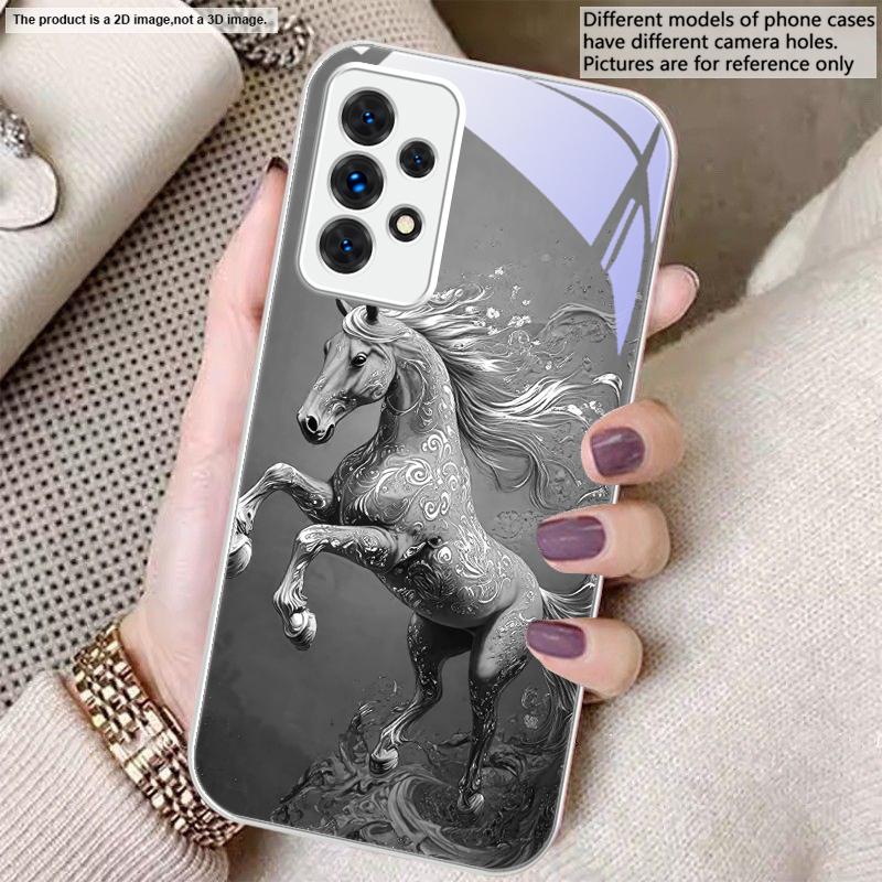 

Purple Rhyme White Tianma For Samsung A20 30 22 23 24 25 26 31 32 A33 34 35 42 50 51 52 53 54 55 56 70 71 72 73 glass phone case Galaxy A31