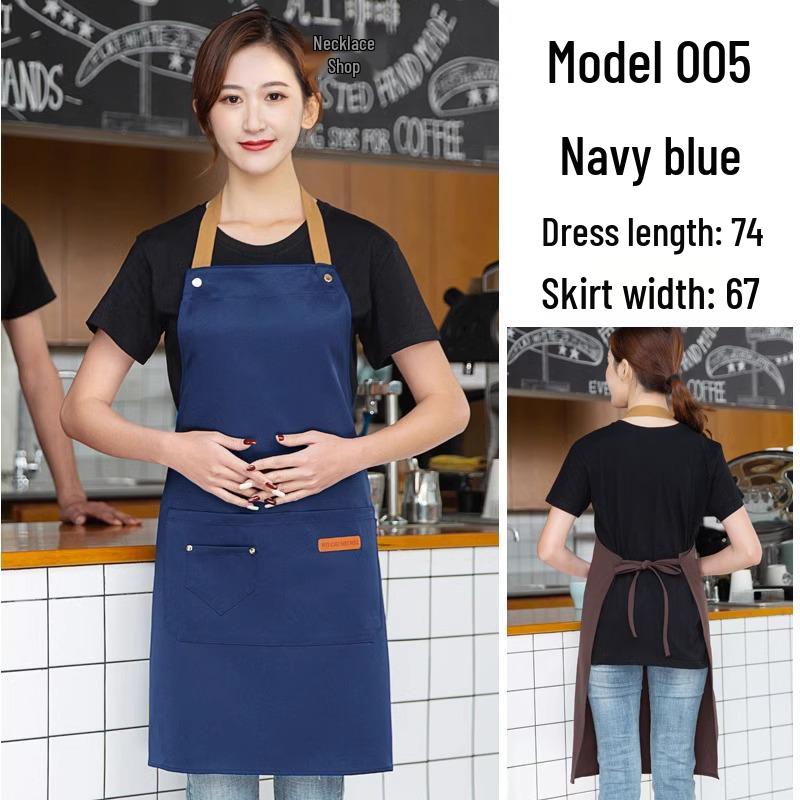Waterproof and Stain-Resistant Catering Apron with Logo for Restaurants, Cafes, and Hotels