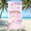 Cute Cartoon Printed Microfiber Beach Towel Quick Dry Bath Towel For Adults Kids Swimming