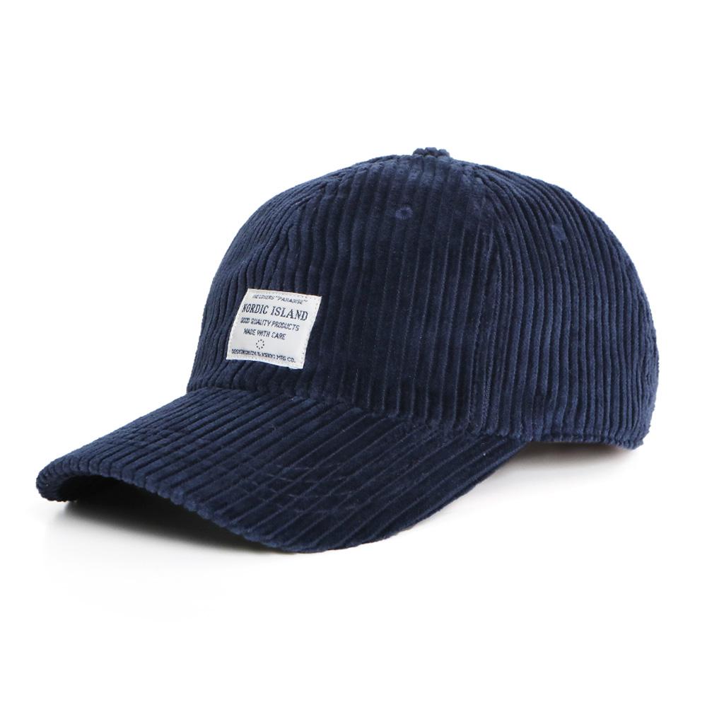 NORDICISLAND Ball Cap Corduroy - Navy