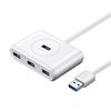 Ugreen Multifunctional Usb Hub - 4 X Usb 3.0 1M White (Cr113)