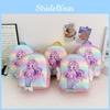 Mermaid Princess Sparkly Glitter Girls Cartoon Backpack Cute Soft School Bag For Kindergarten Kids