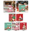 10Pcs Christmas Gift Bag Treat Bag Pouch Handbag for Gifts Wrapping Tote Bag
