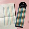 1pcs Fluorescent Sticky Strips 160 Sheets PET Transparent Memo Pad Index Stickers for Book Home Office