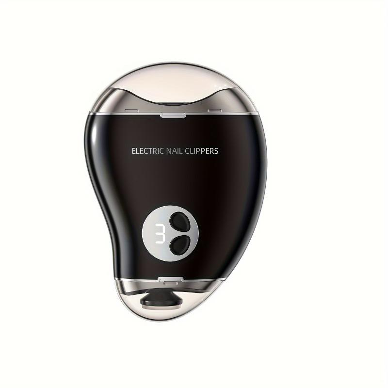 2 az 1-ben Elektromos Körömvágó Automata Körömvágó 3 Sebességgel USB Újratölthető Mini Körömszerszámok Gyermekek Felnőttek számára