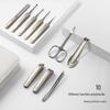 Seesoo 10-Piece Nail Clipper & Grooming Set