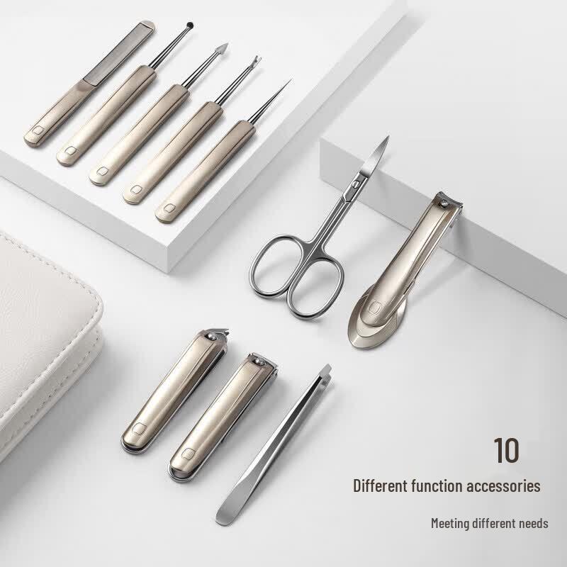 Seesoo 10-Piece Nail Clipper & Grooming Set