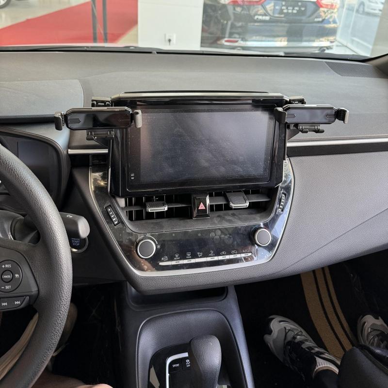 Pro Toyota Corolla E210 2019 2020 2021 2022 Držák na telefon do auta Stojan s dvojitou základnou Bezdrátové nabíjení Mobilní držáky Příslušenství Axio
