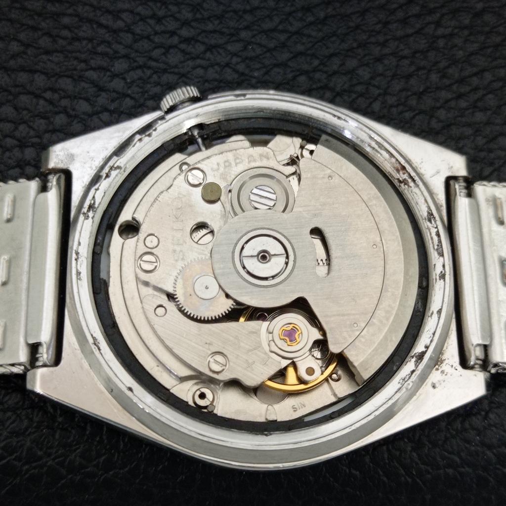 VINTAGE SEIKO 5 AUTOMATIC 7019A JAPAN MENS ORIGINAL DIAL WATCH a709163-1