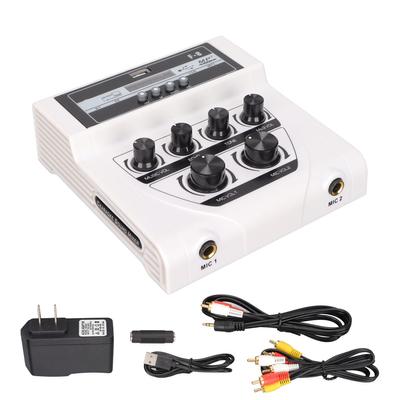 Mini Soundmixer BT Aufnahme MP3 Funktion Heim Karaoke Stereo Mixer für TV PC Smartphone 100‑240V