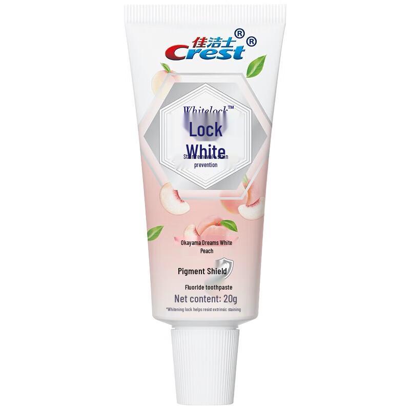 Crest Dual-Color Whitening Fluoride Toothpaste