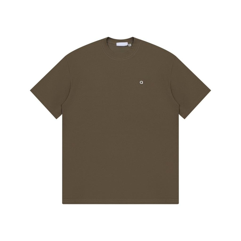 DRIPX New T-shirt with Printed Small Label Heavy Cotton T-shirt Loose Street Short-sleeved Top