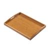 Nordic-Style Rectangular Bamboo Tray for Tea Cups