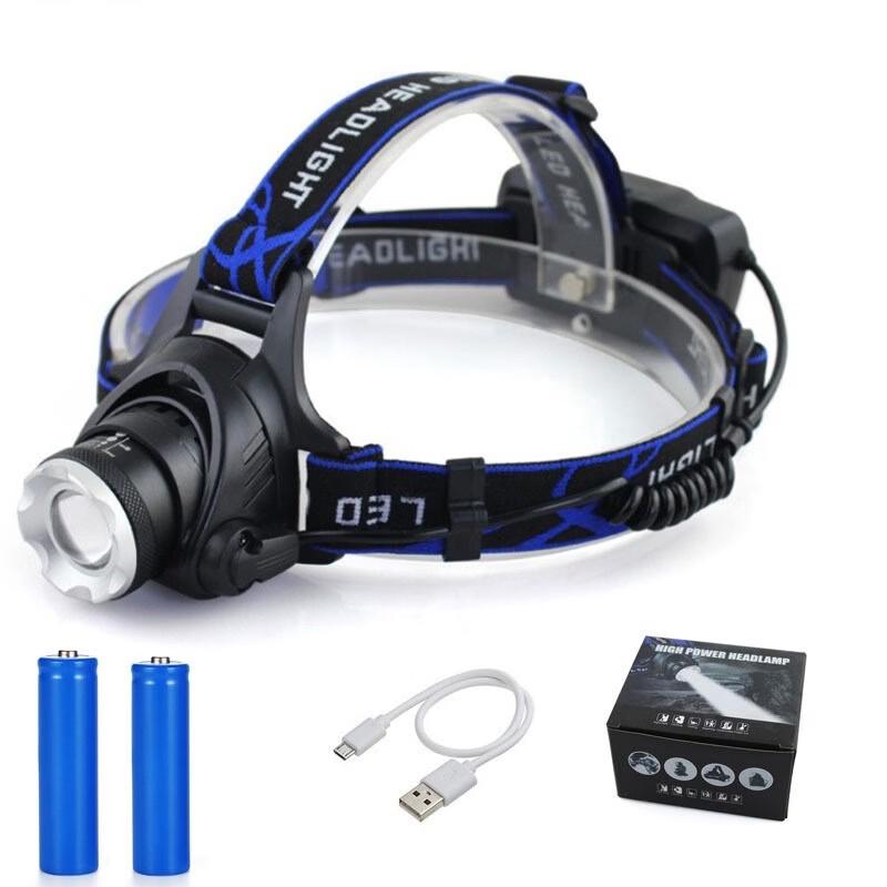 Lishi Mini USB Rechargeable Waterproof Headlamp