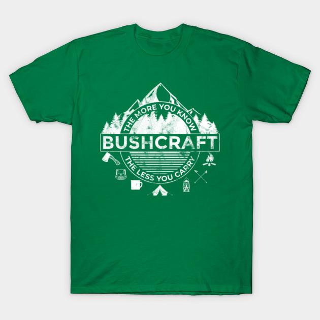 Carry Less Bushcraft Bushcrafting Camping T-shirts Printed Women Fashion O Neck Plus Size Summer Casual Short Sleeve Tops