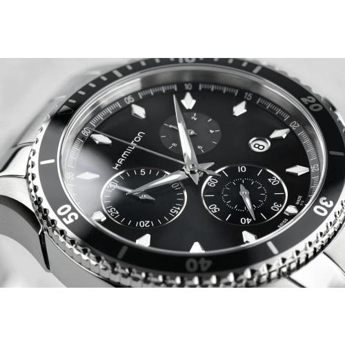 Hamilton Jazzmaster Seaview Chrono Quartz Men's Watch H37512131 (Officially Imported) with Official Warranty