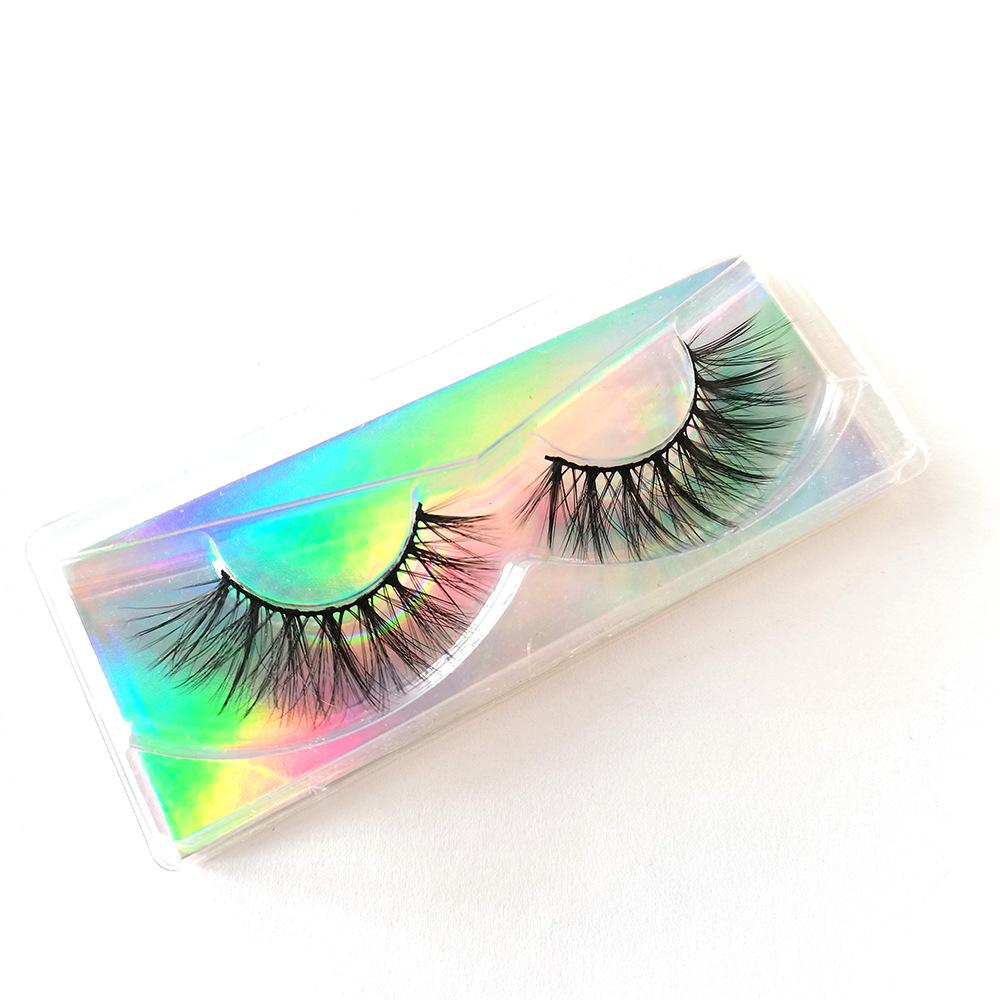 3D Faux Mink Fur False Eyelashes - Single Pair Packaging