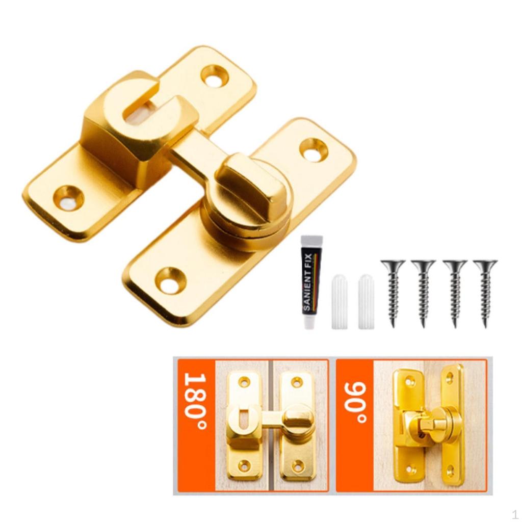 Scheunentürschloss Riegel Zimmer Universell mit Schrauben Beschläge Kleiderschrank für Büro Garage