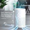 Intelligent True HEPA Air Purifier Portable Negative Ion Deodorizer Allergies & Smoke Bedroom Office Living Room