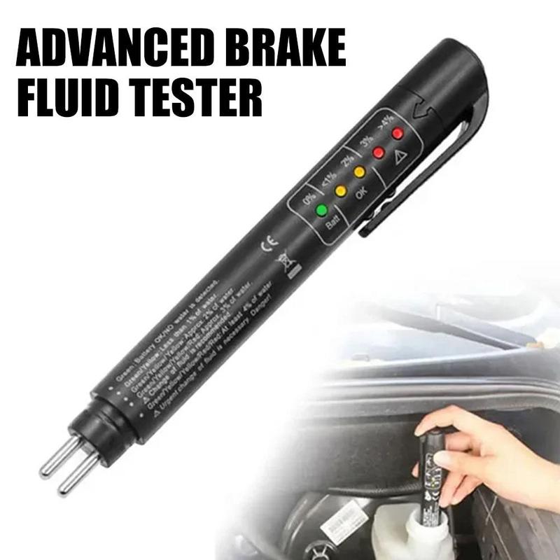 Automotive Brake Fluid Brake Oil Testing Pen Vehicle Brake Fluid Tester Oil Quality Test Display Testing Tools 1/2/3/4/5pcs