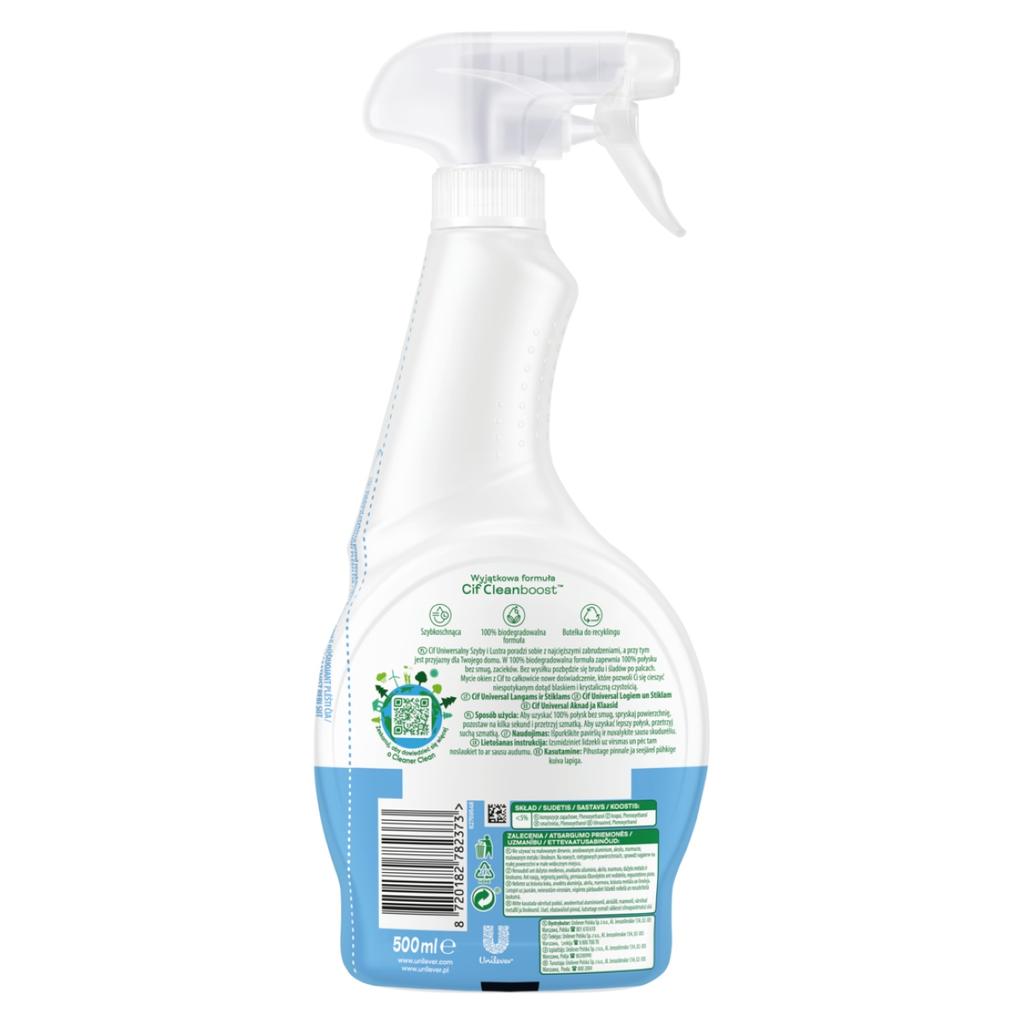 Cif Cleanboost All-Purpose Glass & Mirror Cleaning Spray