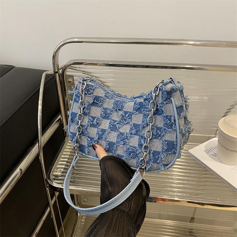 Fashionable Mini Crescent Bag Unique Korean Style Ins Inspired Shoulder Bag