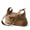 Genuine Leather Underarm Large Tote Bag Wandering Bag for Women 2025 New Cowhide Women's Bag Commuter Large Bag Single Shoulder Crossbody Women's Bag