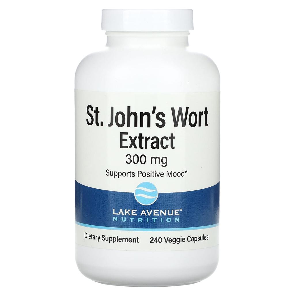 St. John's Wort Extract, 300Mg, 240 Veggie Capsules